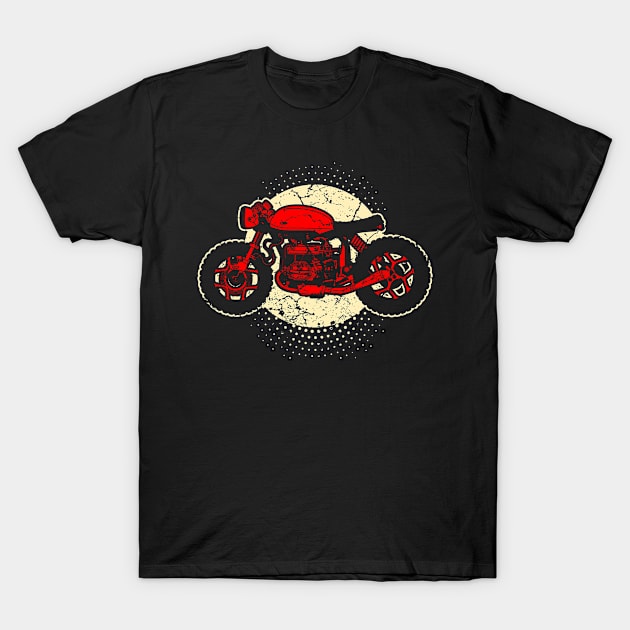 Motorbike T-Shirt by Mila46